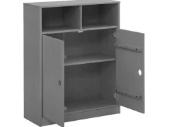 Kast 2 Deurs Grijs-Loft24 Clearance
