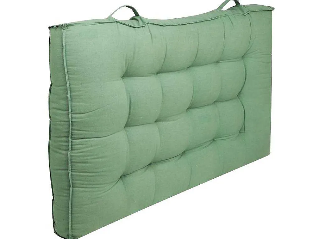 Katoenen Paletkussen - 80 X 120 X 12 Cm - Groen - Baila-OZAIA