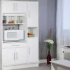 Keukenmeubel Mady - 5 Kasten & 1 Lade - Wit-Vente-unique Best