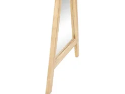 Kinderspiegel Van Teakhout - B55 X H120 Cm - Naturel - Batam-OZAIA Outlet
