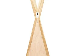 Kinderspiegel Van Teakhout - B55 X H120 Cm - Naturel - Batam-OZAIA Outlet