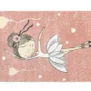 Kindertapijt Ballerina - Polypropyleen - 100 X 150 Cm - Roze En Beige-OZAIA Outlet
