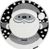 Kindertapijt Joy Rond , Santa Sinterklaas Voor Kinderen - Structuree Cercle 140 Cm-RugsX Hot
