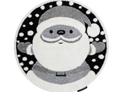Kindertapijt Joy Rond , Santa Sinterklaas Voor Kinderen - Structuree Cercle 140 Cm-RugsX Hot