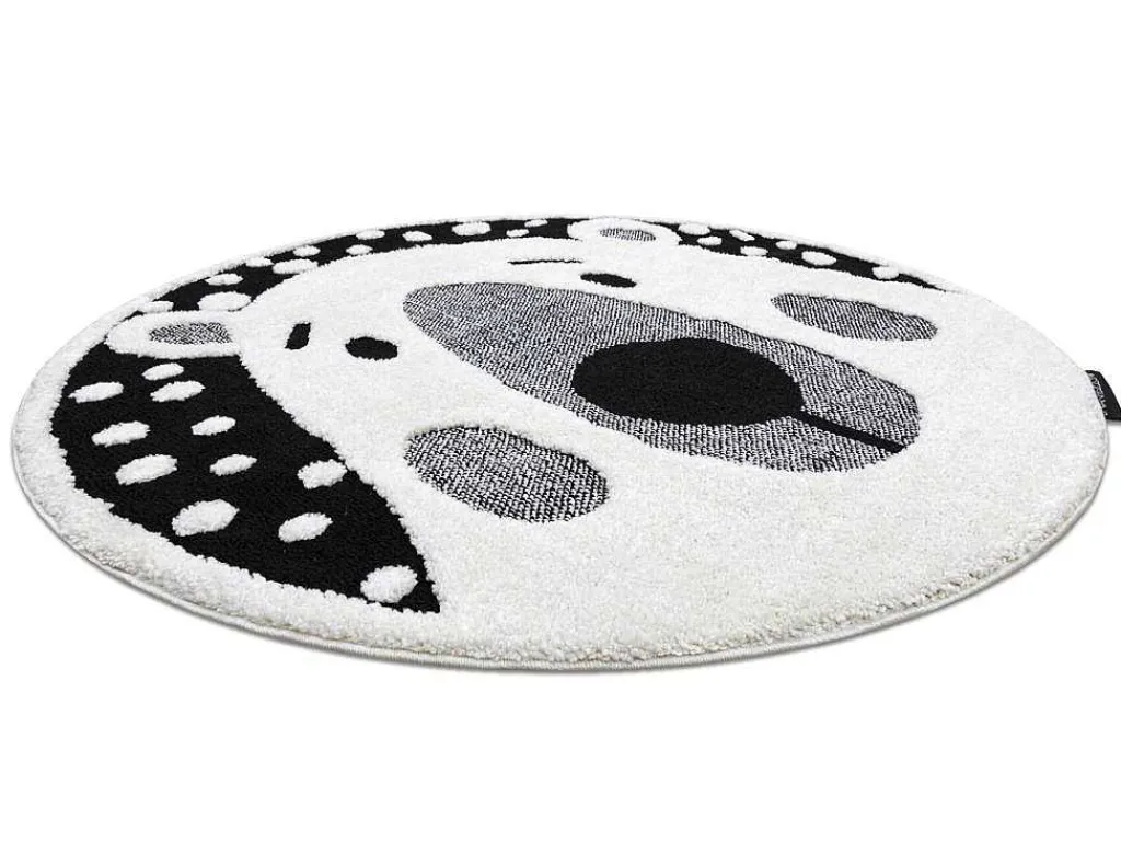 Kindertapijt Joy Rond , Teddy Beertje, Voor Kinderen - Structureel, Cercle 160 Cm-RugsX