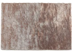 Kleed Shaggy Dolce Taupe Met Beige Weerschijn - Polyester - 120*170 Cm-OZAIA Best