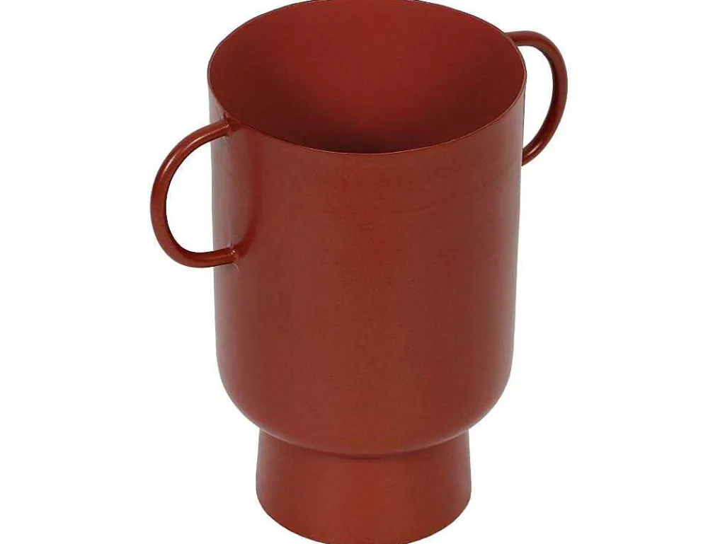 Kleine Vaas Met Handvatten - H17 Cm - Terracotta - Bilian-OZAIA Sale