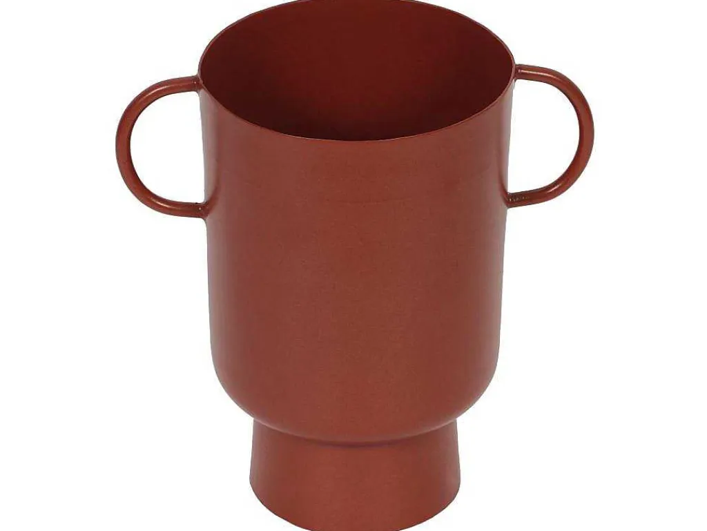 Kleine Vaas Met Handvatten - H17 Cm - Terracotta - Bilian-OZAIA Sale