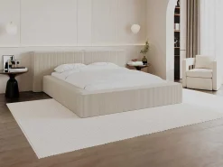 Kofferbed 180 X 200 Cm - Corduroy - Beige - Timano - Van-PASCAL MORABITO Clearance