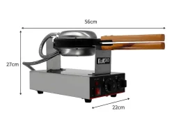 Kukoo Wafelijzer - Enkel-Monstershop Outlet