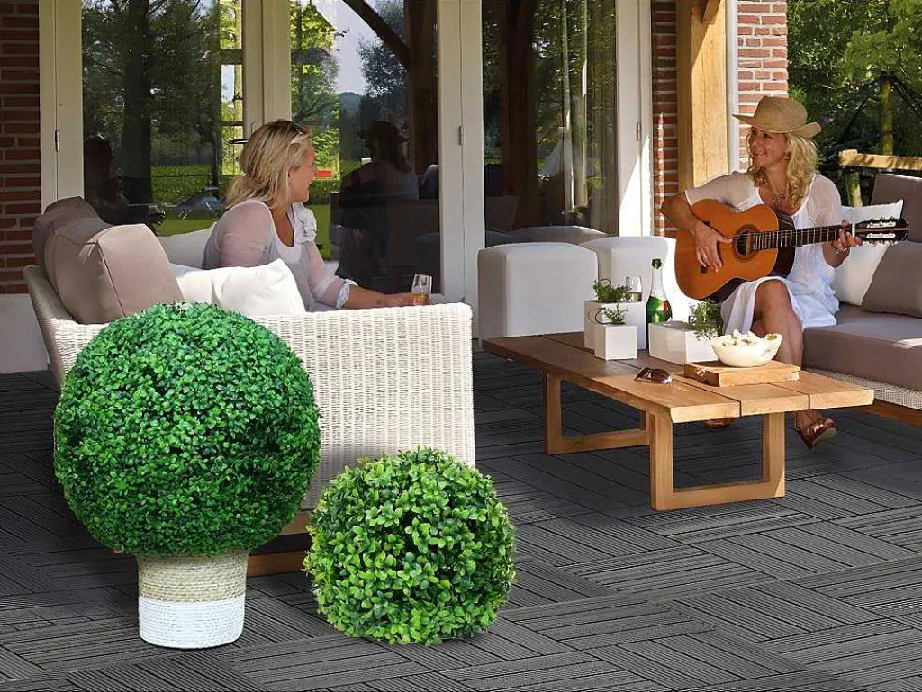 Kunstmatige Struik Mcw-L77, Groen-Vente-unique Discount