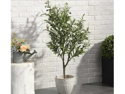 Kunstolijfboom Met Pot - H120 - Huesca-OZAIA Best