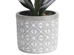 Kunstorchidee Met Pot Van Cement - H55 X B30 Cm - Roze - Riosane-OZAIA Hot