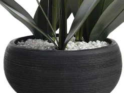Kunstorchidee Met Pot Van Cement - H65 X B54 Cm - Wit - Tara-OZAIA Online