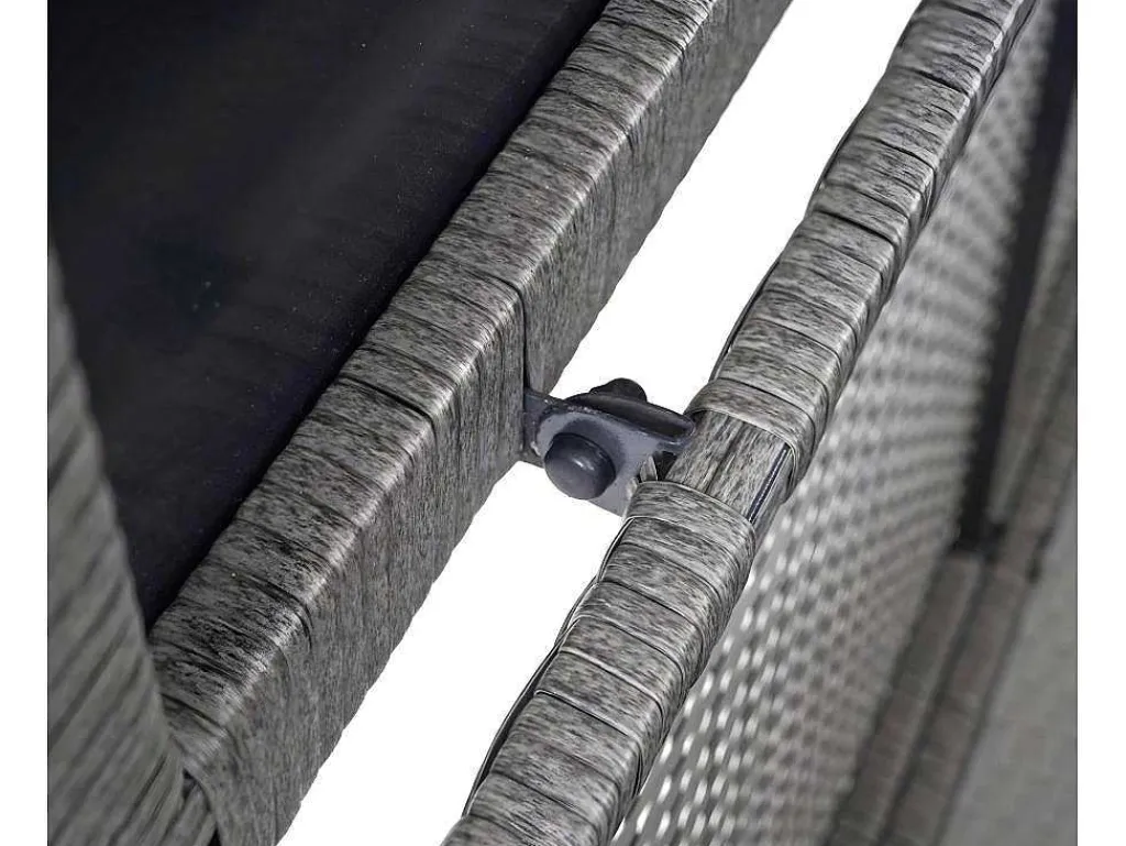 Kussenbox Van Polyrattan Mcw-D88 Iii, Basic Grijs, 51X100X50Cm 170L-Vente-unique Hot