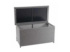 Kussenbox Van Polyrattan Mcw-D88 Iii, Basic Grijs, 51X100X50Cm 170L-Vente-unique Hot
