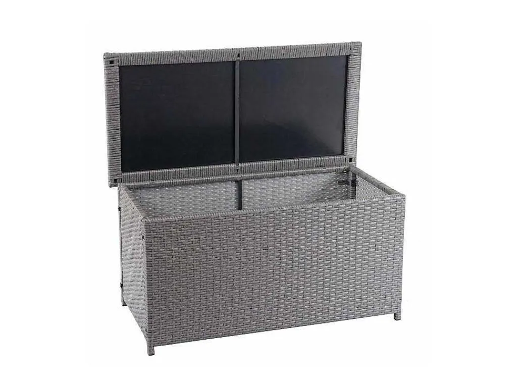 Kussenbox Van Polyrattan Mcw-D88 Iii, Basic Grijs, 51X100X50Cm 170L-Vente-unique Hot
