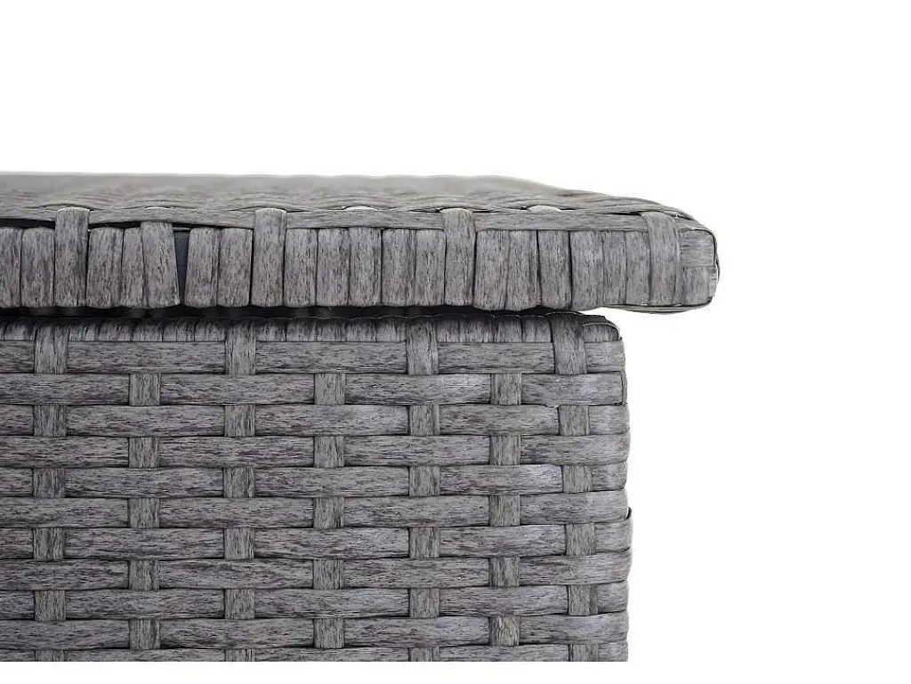 Kussenbox Van Polyrattan Mcw-D88 Iii, Basic Grijs, 51X100X50Cm 170L-Vente-unique Hot