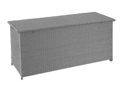 Kussenbox Van Polyrattan Mcw-D88 Iii, Premium Grijs, 63X135X52Cm 320L-Vente-unique Sale