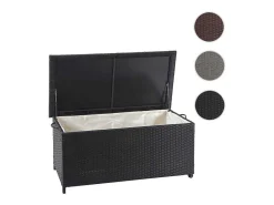 Kussenbox Van Polyrattan Mcw-D88 Iii, Premium Zwart, 51X115X59Cm 250L-Vente-unique Outlet