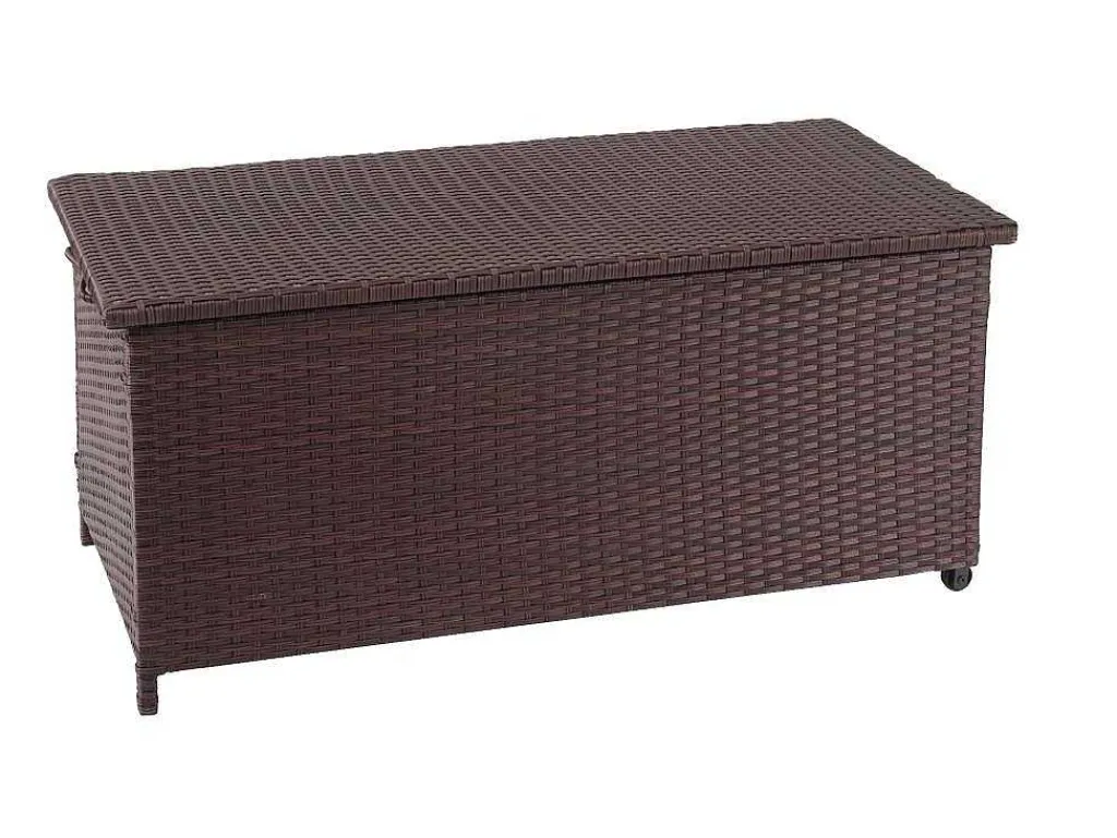 Kussenbox Van Polyrattan Mcw-D88 Iii, Premium Bruin, 51X115X59Cm 250L-Vente-unique New
