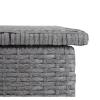 Kussenbox Van Polyrattan Mcw-D88 Iii, Basic Grijs, 51X115X59Cm 250L-Vente-unique Online