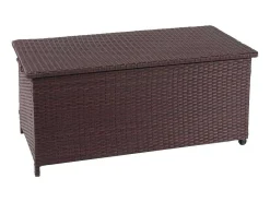 Kussenbox Van Polyrattan Mcw-D88 Iii, Premium Bruin, 63X135X52Cm 320L-Vente-unique Clearance