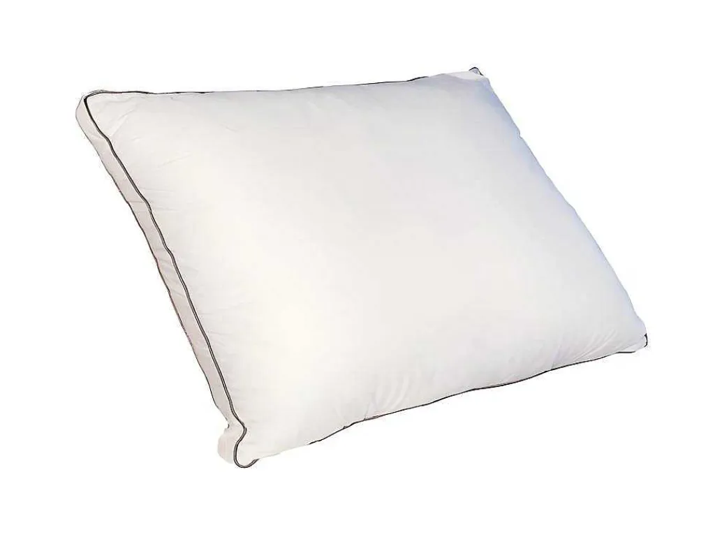 Kussengevoelig Hoofdkussen In Perkaal Katoen - 91 Draden/Cm - 50 X 70 Cm - 700 Gr - Wit - Auxence-Palacio Sale