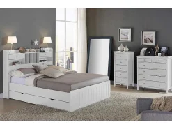 Ladekast Albane - 6 Laden - Wit Grenen-Vente-unique Sale