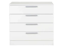 Ladekast Mathias - 4 Laden - Wit-Vente-unique Outlet
