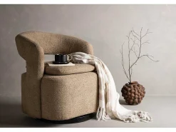 Laurel Fauteuil Bruin.-Vente-unique Sale