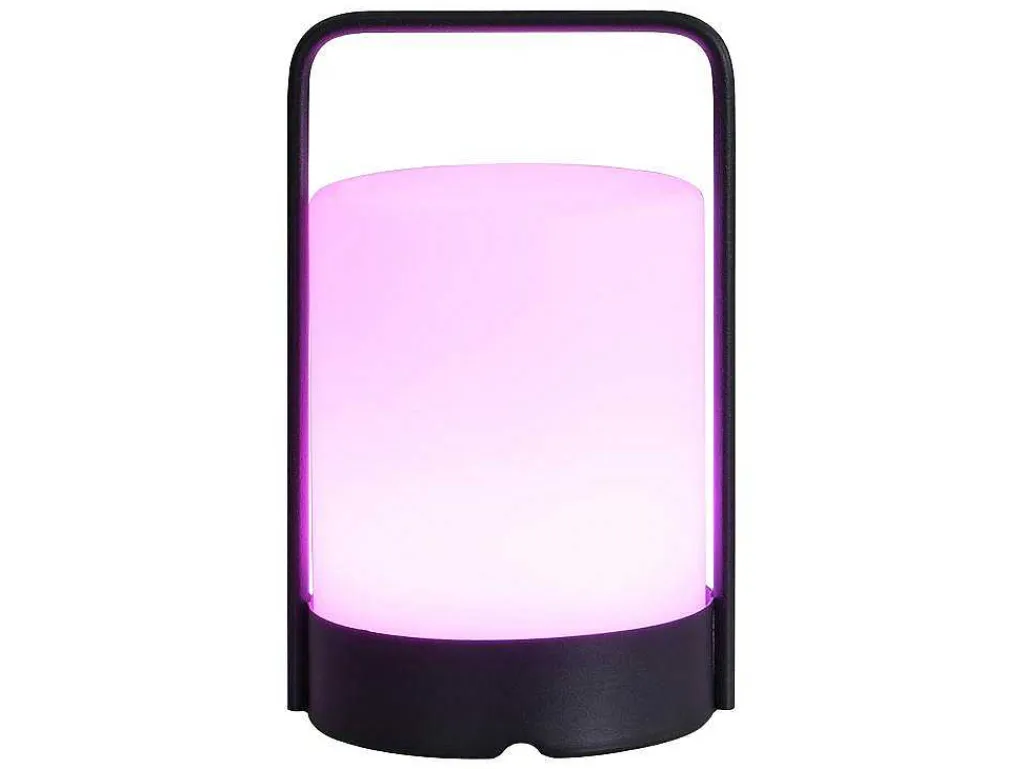 Led Draagbare Buitenlamp - H. 20Cm - Veranderende Kleuren - Balogna-OZAIA Clearance