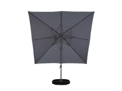 Leeds Parasol Grijszwart.-Vente-unique Hot