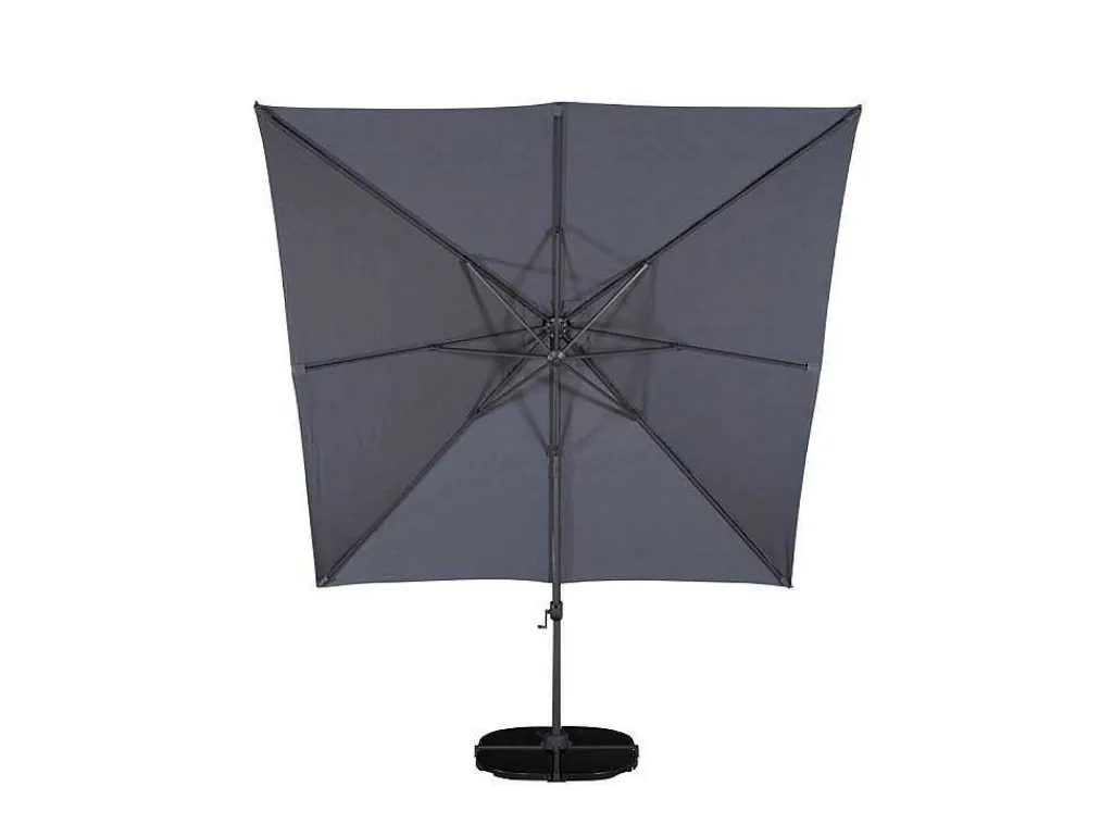 Leeds Parasol Grijszwart.-Vente-unique Hot