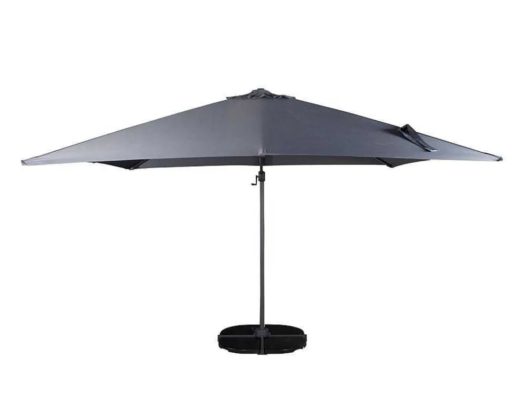 Leeds Parasol Grijszwart.-Vente-unique Hot