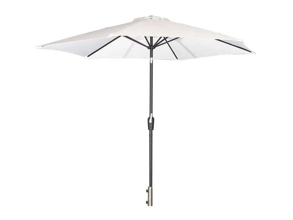 Leeds Parasol Witgrijs.-Vente-unique Hot
