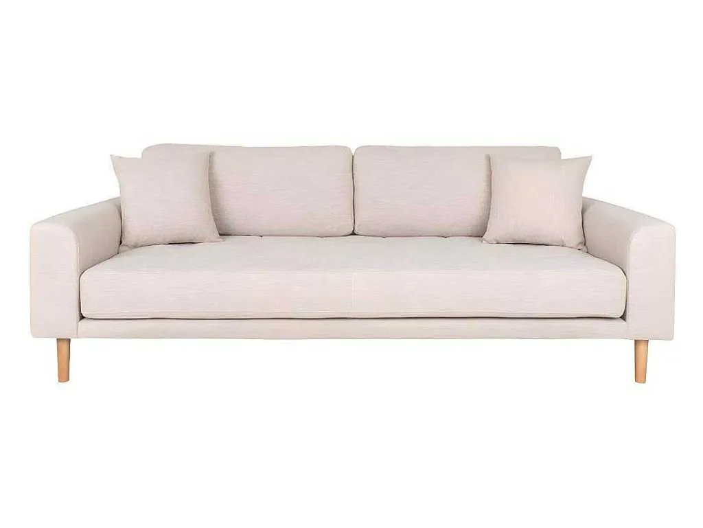 Lido Bank 3 Persoons Met 2 Kussens Zandkleurig.-Vente-unique Best