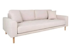 Lido Bank 3 Persoons Met 2 Kussens Zandkleurig.-Vente-unique Best