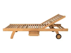 Ligstoel Met Meerdere Standen Byblos - Teak-MYLIA Clearance