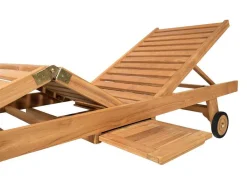 Ligstoel Met Meerdere Standen Byblos - Teak-MYLIA Clearance
