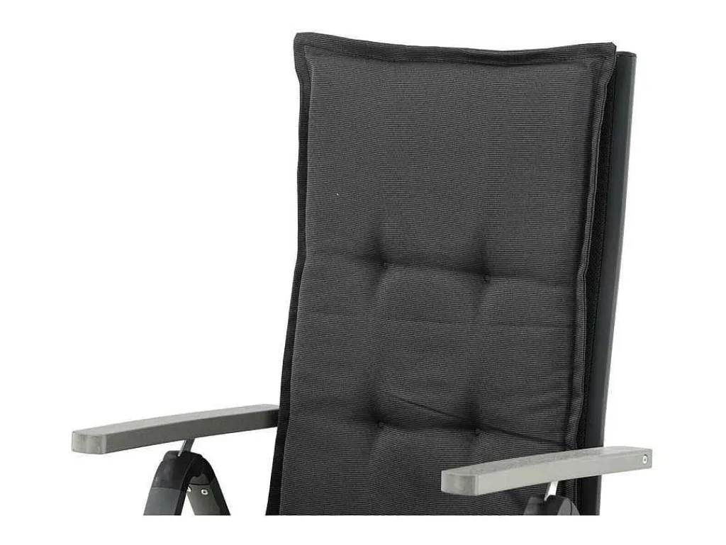Lina Tuinkussen Hoge Rug Donkergrijs.-Vente-unique Discount