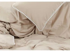 Livia Bedset 1 Set 200X150Cm Beige, Wit.-Vente-unique Best