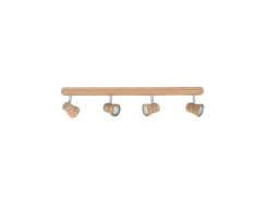 Lucy Plafondlamp, Eiken, 50X9X15 Cm,-EPIKASA Online