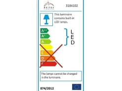Luna Wandlamp, Wit, 10X4,7X13 Cm,-EPIKASA Sale