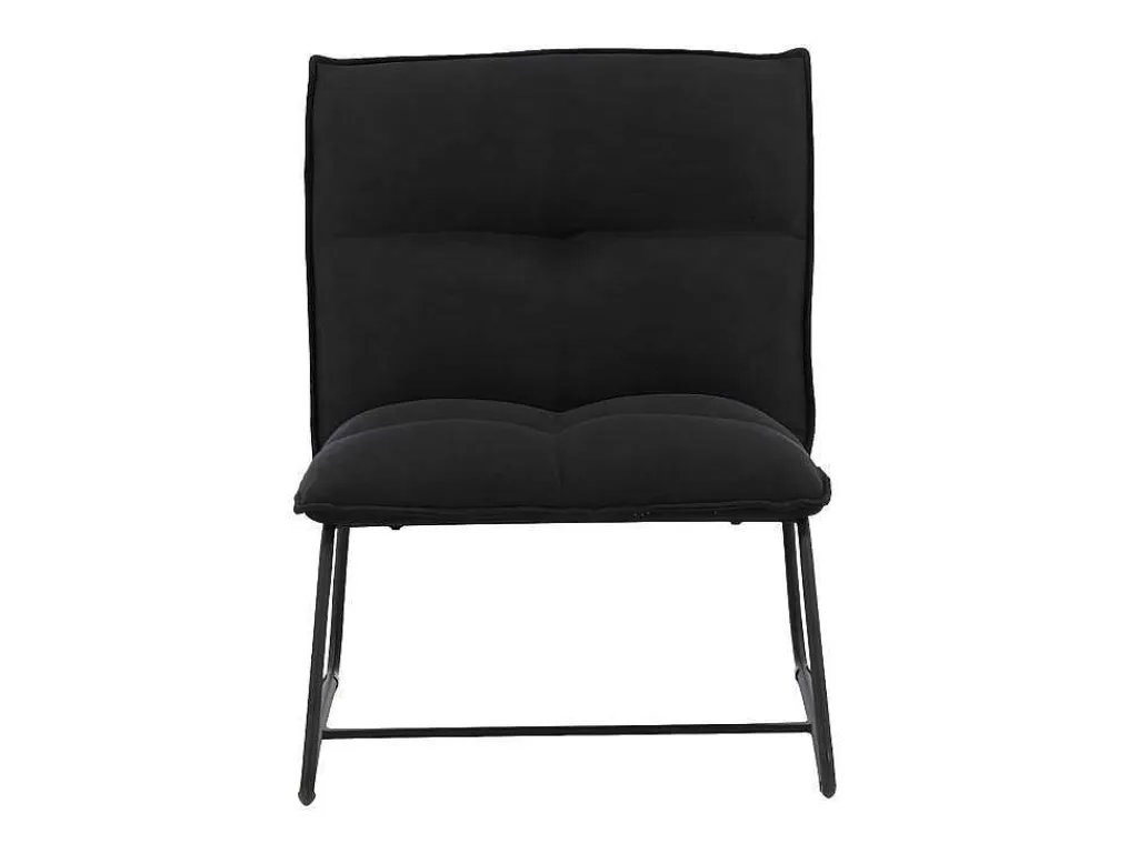 Madison Fauteuil Zwart.-Vente-unique Best