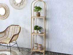 Maiori Rek- 3 Planken - Rotan - Naturel-Vente-unique Online