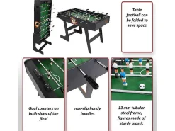 Manchester Opvouwbare Voetbaltafel, Natuur-Vente-unique New