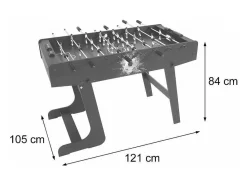 Manchester Opvouwbare Voetbaltafel, Natuur-Vente-unique New