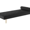 Marino Dagbed Velours Zwart.-Vente-unique New
