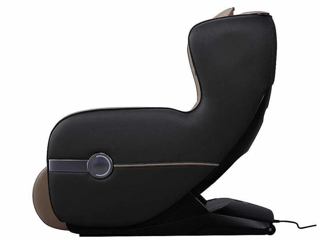 Massagestoel Kasou Van Kunstleer Met Led-Verlichting - Met Bluetooth - Beige-Vente-unique Clearance